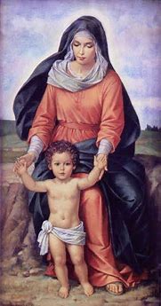 Image result for Mary and Child Jesus Printing