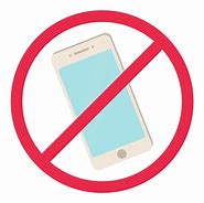 Image result for No Cell Phone Signs Cartoon