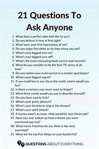Image result for 21 Questions Fun
