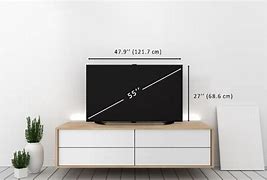 Image result for Dimensions of 55 Inch Flat Screen TV