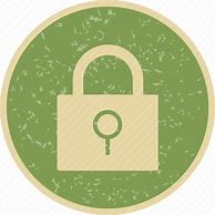 Image result for Yellow Lock Icon