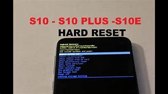 Image result for How to Factory Reset Samsung S10 Curve