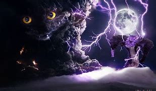Image result for Lightning Cat Wallpaper