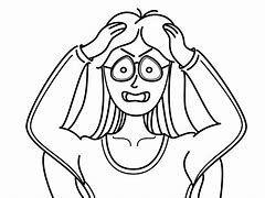 Image result for Teenage Girl with Worried Face