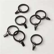 Image result for Heavy Duty Curtain Clips Matte Black