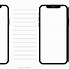 Image result for X Screen Blank iPhone Template