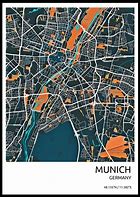 Image result for Large Wall City Map