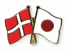 Image result for Japan Denmark Flag