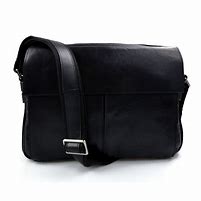 Image result for iPad Messenger Bag Black Leather