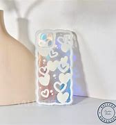 Image result for Heart Holographic Case with Stickers