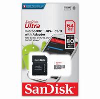 Image result for SanDisk Ultra 64GB microSD Card