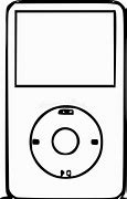 Image result for iPod Clip Art Black and White
