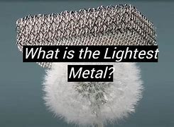 Image result for Lightest Heavy Metal