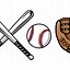 Image result for Baseball and Glove Clip Art