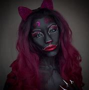 Image result for Black Cat Makeup