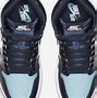 Image result for Air Jordan 1 Light Blue Leather