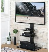 Image result for swivel television stands with sound bar