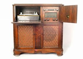 Image result for Console Victrola Record Player Radio Console