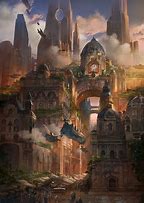 Image result for Steampunk Environment Concept Art
