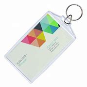 Image result for Visiting Card Key Chain