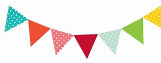 Image result for Red and White Pennant Banner