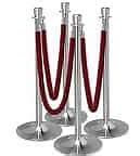 Image result for Double Line Rope Stanchion