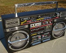 Image result for Old-Style Boombox