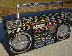 Image result for Images of Retro Boombox Old School Hip Hop Sound Systems