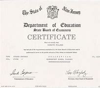 Image result for College Teaching Certificate