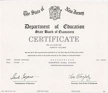 Image result for Secondary Education Teaching Certificate