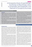 Image result for Cryotherapy Condyloma