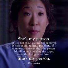 Image result for My Person Grey's Anatomy