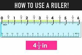 Image result for 6 Inch Ruler Reading
