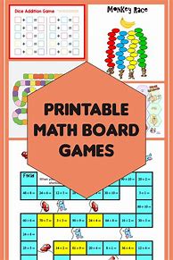 Image result for Printable Math Games for Kids