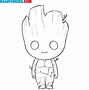 Image result for Baby Groot Christmas Drawing