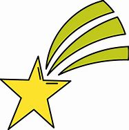 Image result for Shooting Star Clip Art PNG