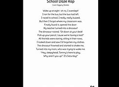 Image result for Rap Lyrics About School