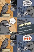 Image result for Crow Holding Pigeon Down Meme