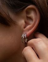 Image result for Silver Plus Earrings