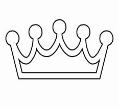 Image result for Birthday Crown Outline