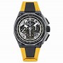 Image result for Smart Watch Black and Yellow Digitle and Chron