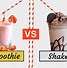 Image result for Smoothie vs Shake