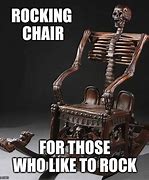 Image result for Skeleton Chair Meme