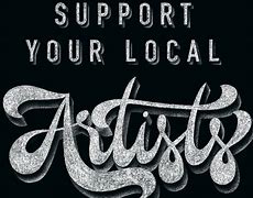 Image result for I Support Local Artists Pin Button