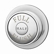 Image result for Top Button Toilet Flush