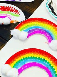 Image result for Rainbow Arts and Crafts for School
