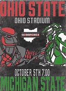 Image result for Michigan vs Ohio State Stickers