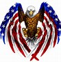 Image result for Bald Eagle with Flag Drawing