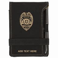 Image result for Police Leather Notebook Cover