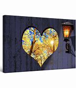 Image result for Black Heart Canvas for Wall